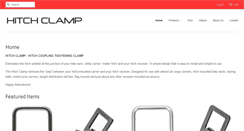 Desktop Screenshot of hitchclamp.com
